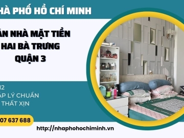 Bán Nhà Mặt Tiền Hai Bà Trưng Quận 3, Nhà Đẹp, 7 Lầu, Nội Thất Sang Xịn