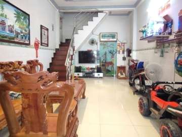  Bán Nhà Mặt Tiền Hiền Vương Tân Phú, 65m2, 3 Tầng, 4 P.Ngủ, Sẵn Dòng Tiền Chỉ 6 Tỷ  