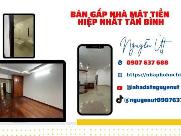 Bán Nhà Mặt Tiền Hiệp Nhất Tân Bình, 126m2, Ngang Lớn, 5 Lầu Hoàn Công Đủ