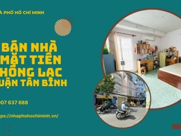 Bán Nhà Mặt Tiền Hồng Lạc Tân Bình Kinh Doanh Đỉnh, Công Nhận Đủ.