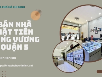 : Bán Nhà Mặt Tiền Kinh Doanh Hùng Vương Quận 5, 57m2, 5 Tầng BTCT, Công Nhận Đủ