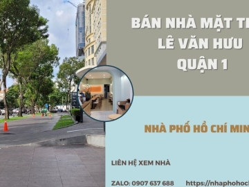Bán Nhà Mặt Tiền Kinh Doanh VIP Lê Văn Hưu Quận 1, 100m2, Vị Trí Cực Đỉnh 