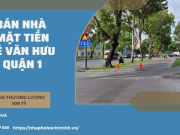 Bán Nhà Mặt Tiền Kinh Doanh VIP Lê Văn Hưu Quận 1, 100m2, Vị Trí Cực Đỉnh 
