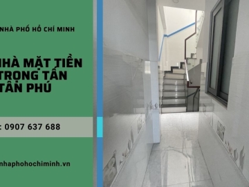 Bán Nhà Mặt Tiền Lê Trọng Tấn Tân Phú, 4 Lầu, Hoàn Công Đủ, Nhỉnh 3 tỷ