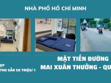 Bán Nhà Mặt Tiền Mai Xuân Thưởng Quận 6, 6 Tầng, Doanh Thu Cao