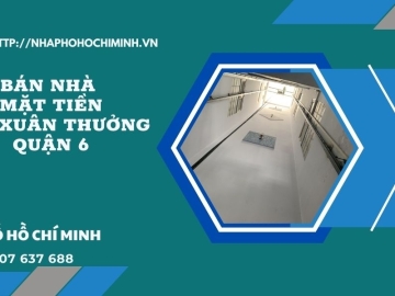 Bán Nhà Mặt Tiền Mai Xuân Thưởng Quận 6, 6 Tầng, Doanh Thu Cao