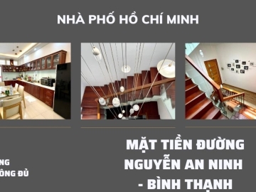 Bán Nhà Mặt Tiền Nguyễn An Ninh Bình Thạnh, Nhà Đẹp, Hiện Đại, Hoàn Công Đủ