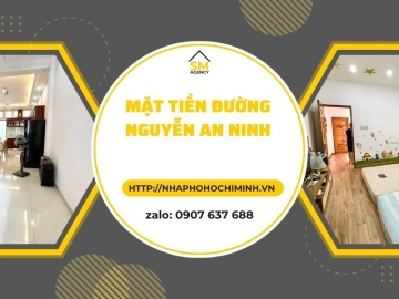 Bán Nhà Mặt Tiền Nguyễn An Ninh Bình Thạnh, Nhà Đẹp, Hiện Đại, Hoàn Công Đủ