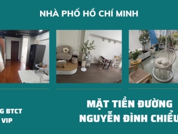 Bán Nhà Mặt Tiền Nguyễn Đình Chiểu Quận 3, 3 Lầu, Vị Trí Kinh Doanh Đỉnh
