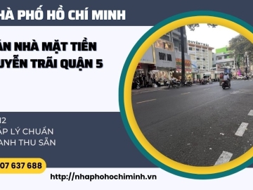 Bán Nhà Mặt Tiền Nguyễn Trãi Quận 5, 4 Lầu, Kinh Doanh Đỉnh, Sổ Vuông
