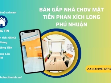 Bán Nhà Mặt Tiền Phan Xích Long Phú Nhuận, CHDV 6 Tầng, Thu Nhập Gần 100 Triệu