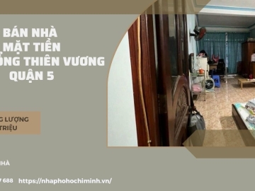 Bán Nhà Mặt Tiền Phù Đổng Thiên Vương Quận 5, 5 Tầng BTCT, Sổ Đẹp