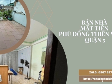 Bán Nhà Mặt Tiền Phù Đổng Thiên Vương Quận 5, 5 Tầng BTCT, Sổ Đẹp