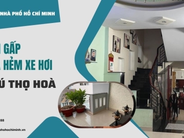 Bán Nhà Mặt Tiền Phú Thọ Hoà Tân Phú, 5 Tầng, Vị Trí Kinh Doanh Đỉnh