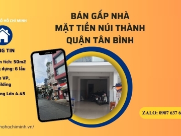 Bán Nhà Mặt Tiền Phuờng 13 Tân Bình, Building 6 Lầu Hiện Đại Có Dòng Tiền Lớn