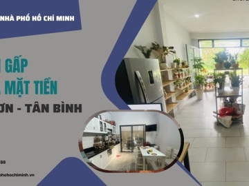 Bán Nhà Mặt Tiền Tân Sơn Tân Bình, 65m2, 4 Lầu, Nhà Mới, Hoàn Công Đủ