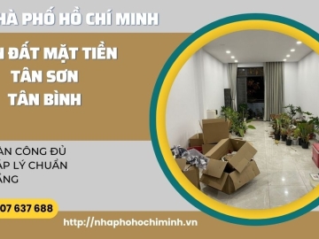 Bán Nhà Mặt Tiền Tân Sơn Tân Bình, 65m2, 4 Lầu, Nhà Mới, Hoàn Công Đủ