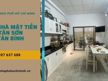 Bán Nhà Mặt Tiền Tân Sơn Tân Bình, 65m2, 4 Lầu, Nhà Mới, Hoàn Công Đủ