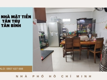 Bán Nhà Mặt Tiền Tân Trụ Tân Bình, 61m2, 5 Tầng, Nhỉnh 7 Tỷ 