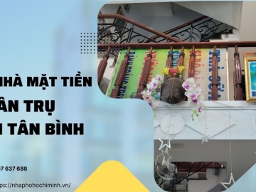 Bán Nhà Mặt Tiền Tân Trụ Tân Bình, 61m2, 5 Tầng, Nhỉnh 7 Tỷ 