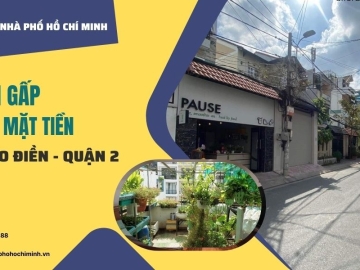 Bán Nhà Mặt Tiền Thảo Điền Quận 2, 96m2, Vị Trí Đắc Địa
