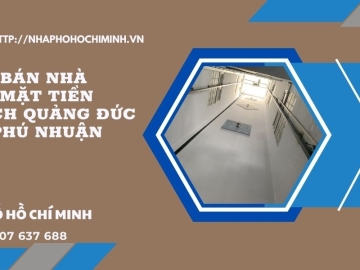Bán Nhà Mặt Tiền Thích Quảng Đức Phú Nhuận, 68m2, Sổ Vuông, 3 Lầu