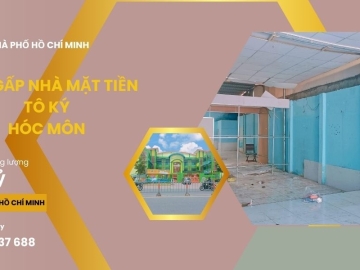 Bán Nhà Mặt Tiền Tô Ký Hóc Môn, 292m2, Ngang Lớn, Sổ Vuông 