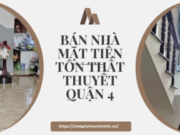 Bán Nhà Mặt Tiền Tô Thất Thuyết Quận 4, 5 Phòng Ngủ, Vị Trí Kinh Doanh Đỉnh