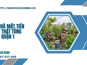 Bán Nhà Mặt Tiền Tôn Thất Tùng Quận 1 72m2, Chưa Qua Đầu Tư