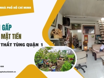 Bán Nhà Mặt Tiền Tôn Thất Tùng Quận 1 72m2, Chưa Qua Đầu Tư