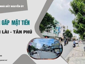 Bán Nhà Mặt Tiền Vườn Lài Tân Phú, 246m Vuông Vức, Dòng Tiền Trăm Triệu 1 tháng