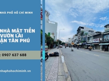 Bán Nhà Mặt Tiền Vườn Lài Tân Phú, 246m Vuông Vức, Dòng Tiền Trăm Triệu 1 tháng