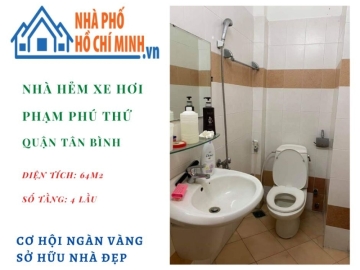 Cơ Hội Vàng Sở Hữu Nhà Hẻm Xe Hơi Đường Phạm Phú Thứ Tân Bình Giá Rẻ
