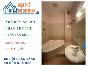 Cơ Hội Vàng Sở Hữu Nhà Hẻm Xe Hơi Đường Phạm Phú Thứ Tân Bình Giá Rẻ