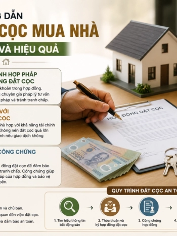Đặt cọc mua nhà cần lưu ý gì?
