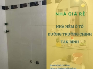 Nhà Hẻm Xe Hơi Đường Trường Chinh, Tân Bình, Giá Rẻ Vì Nợ Ngân Hàng